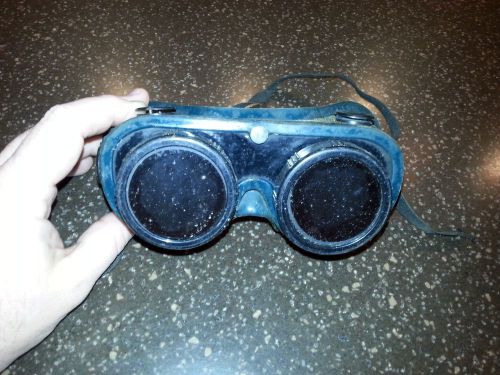 VINTAGE JACKSON BAKELITE  SAFETY/WELDING GOGGLES GLASSES *STEAM PUNK*