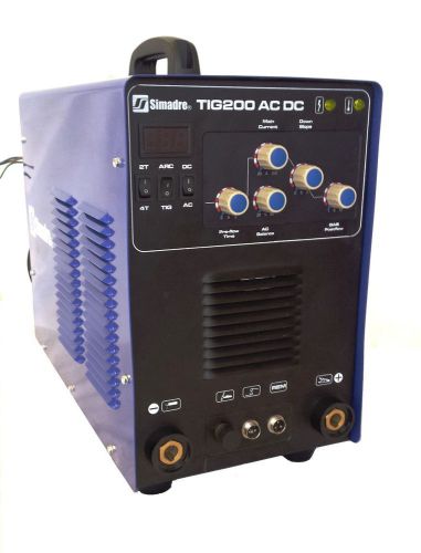 Simadre tig200 200a ac/dc square wave tig stick welder aluminum welder 2014 for sale