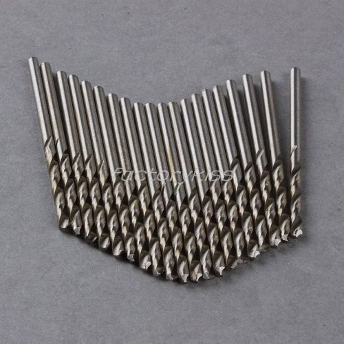 20x Micro Durable Straight Shank Twist Drill Tiny Spiral Drill Bits 2.3mm IND