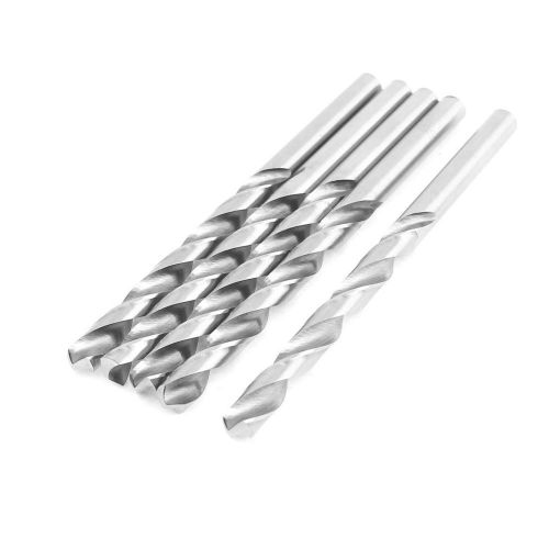 5.5mm Dia Split Point 89mm Length High Speed Steel HSS Twist Drill Bits 5PCS