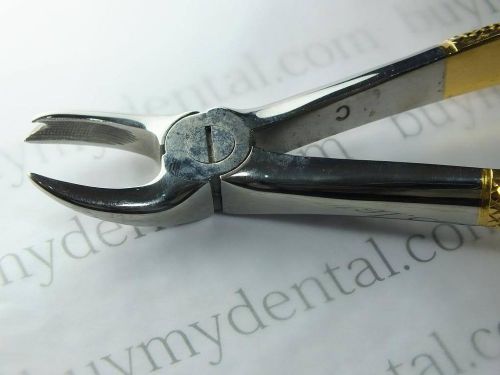 Forceps No.89 Upper Molor Right Golden ADDLER German Stainless