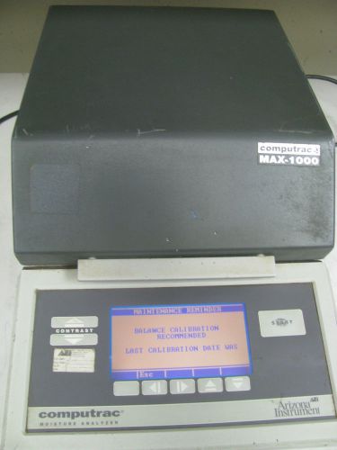 Arizona instruments max-1000 moisture analyzer - nice condition. dm9 for sale