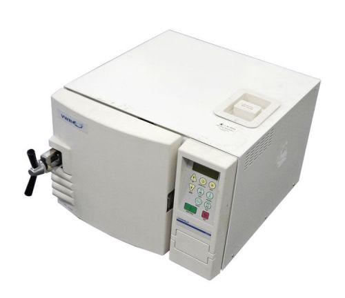 Vwr as12 accusterilizer steam autoclave automatic sterilizer benchtop lab dental for sale