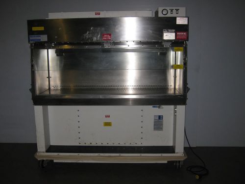 BAKER B60-ATS B60ATS 6&#039; BIOGARD CLASS II TYPE A HOOD VOLTAGE 115 HZ 60