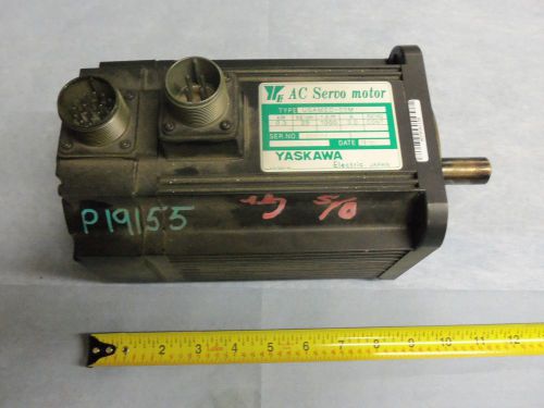 YASKAWA AC SERVO MOTOR USAMED-03MB2S 1000 RPM 0.3KW ELECTRIC ELECTRICAL TOOLING