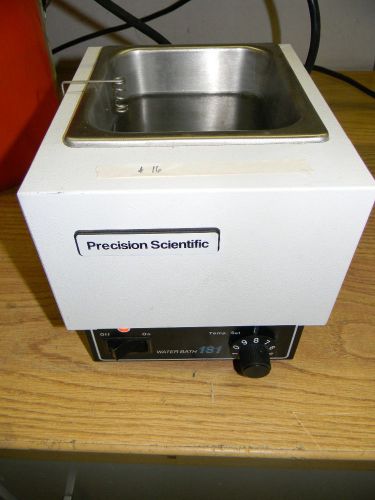 Precision waterbath 181 model 66557 chamber: 5 3/8 x 5 15/16 x 2 3/4 deep for sale