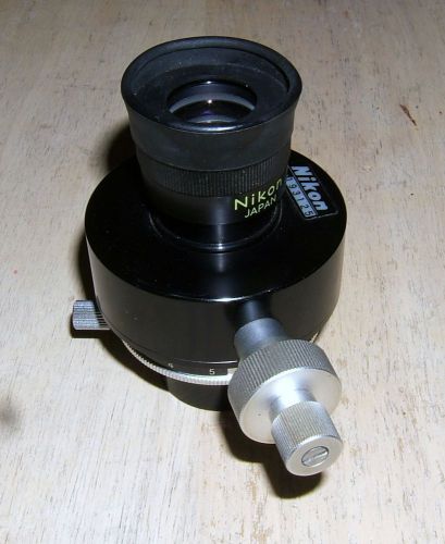 Ocular 10x filar micrometer by Nikon