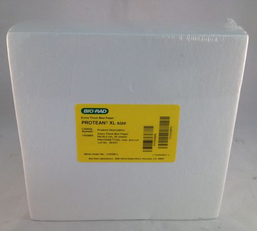 Bio-Rad Extra Thick Blot Paper PROTEAN XL Size 19x18.5cm 30 Sheets Cat # 1703969