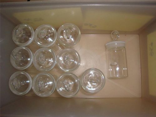 LOT OF 11 CHEMGLASS 8122 4050 40/12