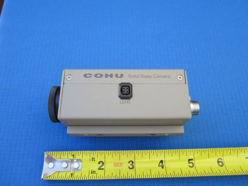 MICROSCOPE VIDEO CAMERA COHU JAPAN 2122-1000 VISION ?? AS IS BIN#F7-03