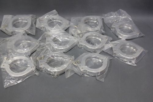 11 NEW ALUMINUM HI VACUUM CLAMPS FLANGE FITTING (S10-3-221G)