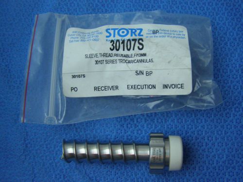 Karl Storz 30107 S THREAD SLEEVE F/TROCAR 13MM Reusable Endoscopy Instruments