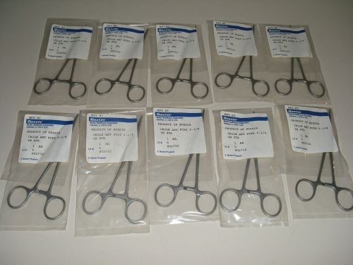 V. Mueller Baxter SU2732 Crile Forceps 6 1/4&#034; NEW  Lot of 10 Didage Sales Co