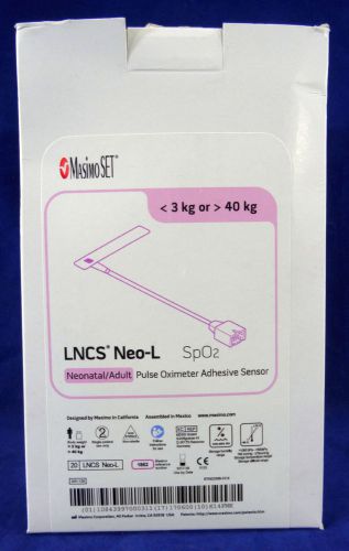 Masimo LNCS Neo-L SpO2 Adhesive Sensor 1862 - Box of 20