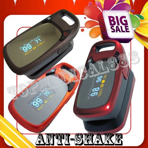 CE FDA TUV ISOAnti-shake**Alarm OLED Blood Oxygen Monitor SPO2 PR Pulse Oximeter