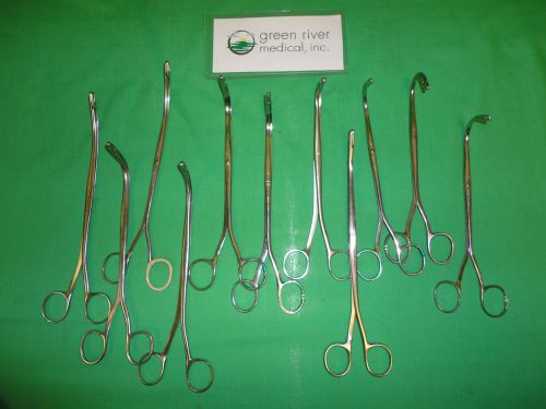 Assorted Kidney Stone Forceps [746722] V Mueller, Weck [Qty 11]