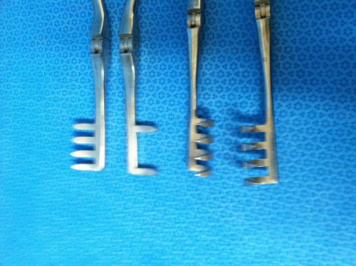 Jarit 225-510 Horizontal Retractor, and 1 Unmarked Retractor