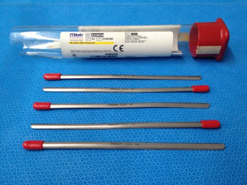 Lot of 5 Mitek Malleable Graft Retractor 232024