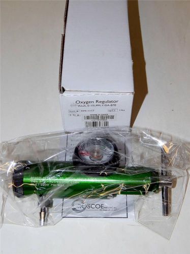 New ROSCOE RMI-15ST Oxygen Regulator Adult 0-15LPM CGA-870