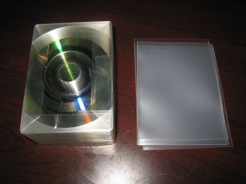 BUSINESS CARD BIZCARD CD-R SILVER TOP W/SLEEVE, 50MB, 24X,PN#264325000, 200 PCS