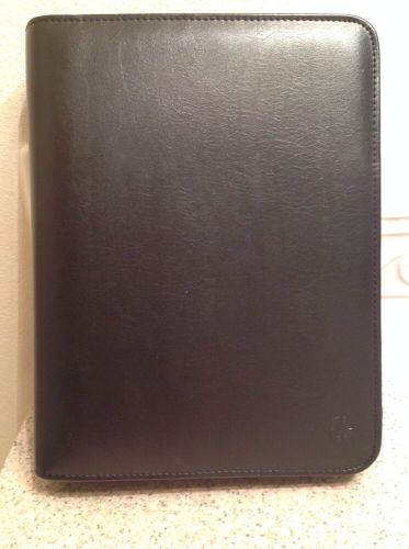 Franklin Covey Full Zip Black Classic Planner Binder 1.5&#034; Rings - New