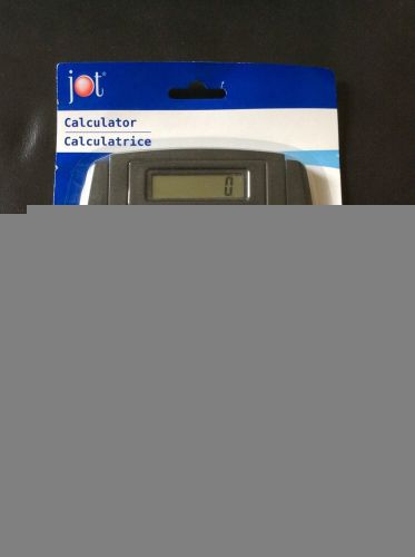 Black Jot Digit Desktop Calculator / NEW