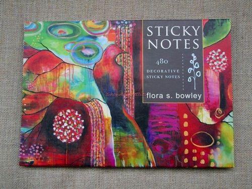 New Papaya Art Watercolor Painting Bird Sticky Notes Post It Fashion Decorative