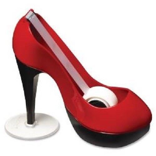 SCOTCH MAGIC -  RED HIGH HEEL SHOE - TAPE DISPENSER with Scotch Magic Tape