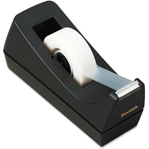 Scotch weighted desktop tape dispenser black for sale