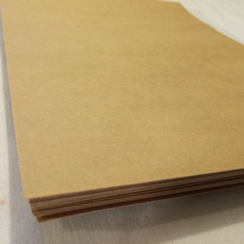 Full Page KRAFT BROWN Adhesive Address &amp; Shipping Inkjet/Laser Printer Labels