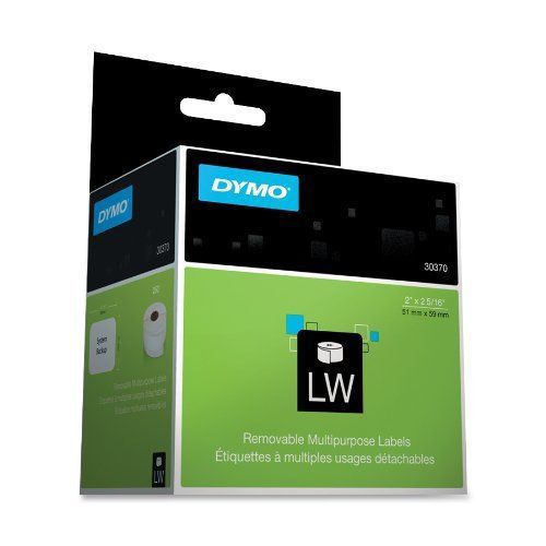 Dymo diskette labels - 2&#034; width x 2.34&#034; length - 250 / roll - (dym30370) for sale