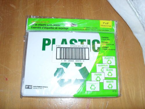 Recycle Label Kit