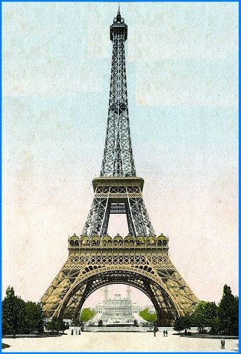 30 Custom Eiffel Tower Personalized Address Labels