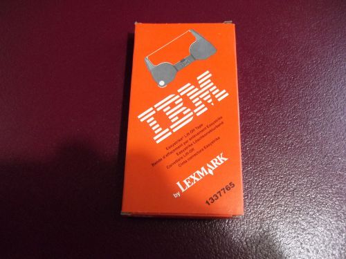 IBM Easystrike Lift-Off Tape Ribbon Lexmark Part # 1337765 Typewriter Correction
