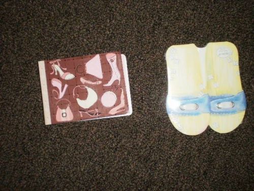 Girls / Women&#039;s Decorative Note Pads - Sandals, High Heels, Pocket books