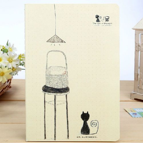 A5 16K Diary Notebook Creativity Classics Cat Soft copy Paper Note pads