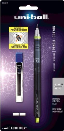 NEW uni-ball KuruToga 0.7mm Mechanical Pencil Starter Set