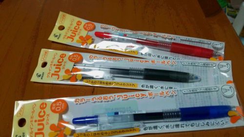 NEW Pilot Juice 0.5mm Expression kno gel ink/ball point pen 3sets Red Blue Black