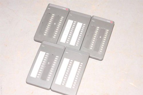 Lot of 5 Lucent Avaya XM24 Expansion Module