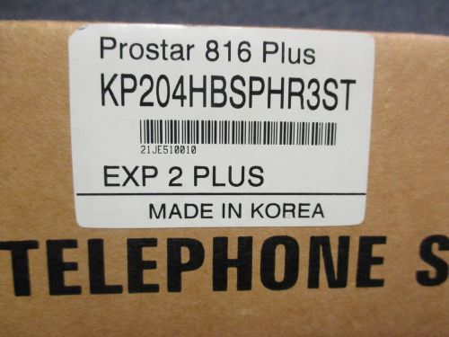 New samsung prostar 816 plus - 2 x 4 - exp 2 plus kp204hbsphr3st expansion card for sale