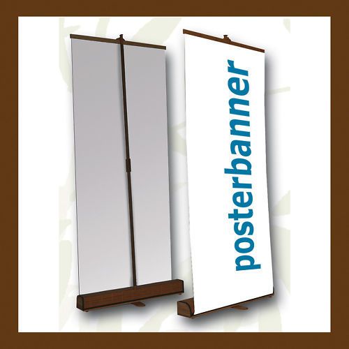 ROLL UP Display BAMBUS inklusive DRUCK 85 x 200 cm