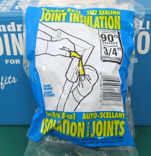 Itp pf38078t2 self-sealing joint insulation 90 degrees 3/4 in box of 20 for sale