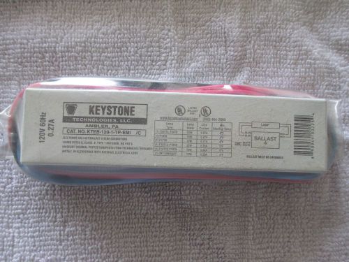 Keystone KTEB-120-1-TP-EMI Electronic Ballast - NEW