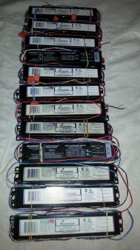 Set of 12 ballasts **mixed pack**  used 1 lamp  t8 for sale