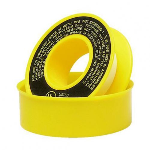 1/2X260YEL PTFE GAS TAPE 017064