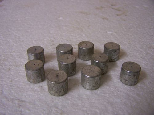 Galvanized Cap 1/8&#034; NPT Galvanized Forged Steel  Qty. 10