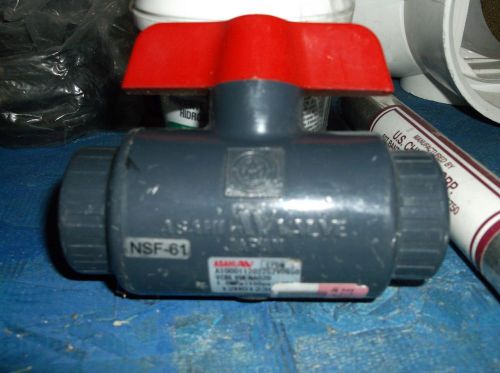 Asahi av valve japan 3/4&#034; threaded nsf-61 epdm 150psi  pvc   free shipping for sale