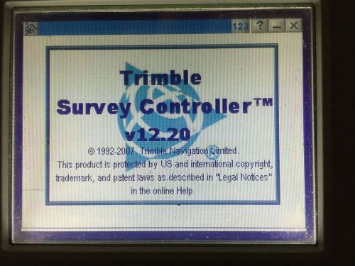 Trimble TCU Data Collector