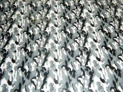 Grey,Black,Clear, Camo hydrographic film