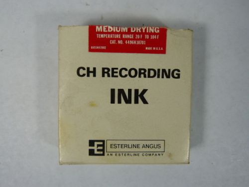 Esterline-angus 4496k10701 ink for recording pen drying temp 20-104°f ! new ! for sale